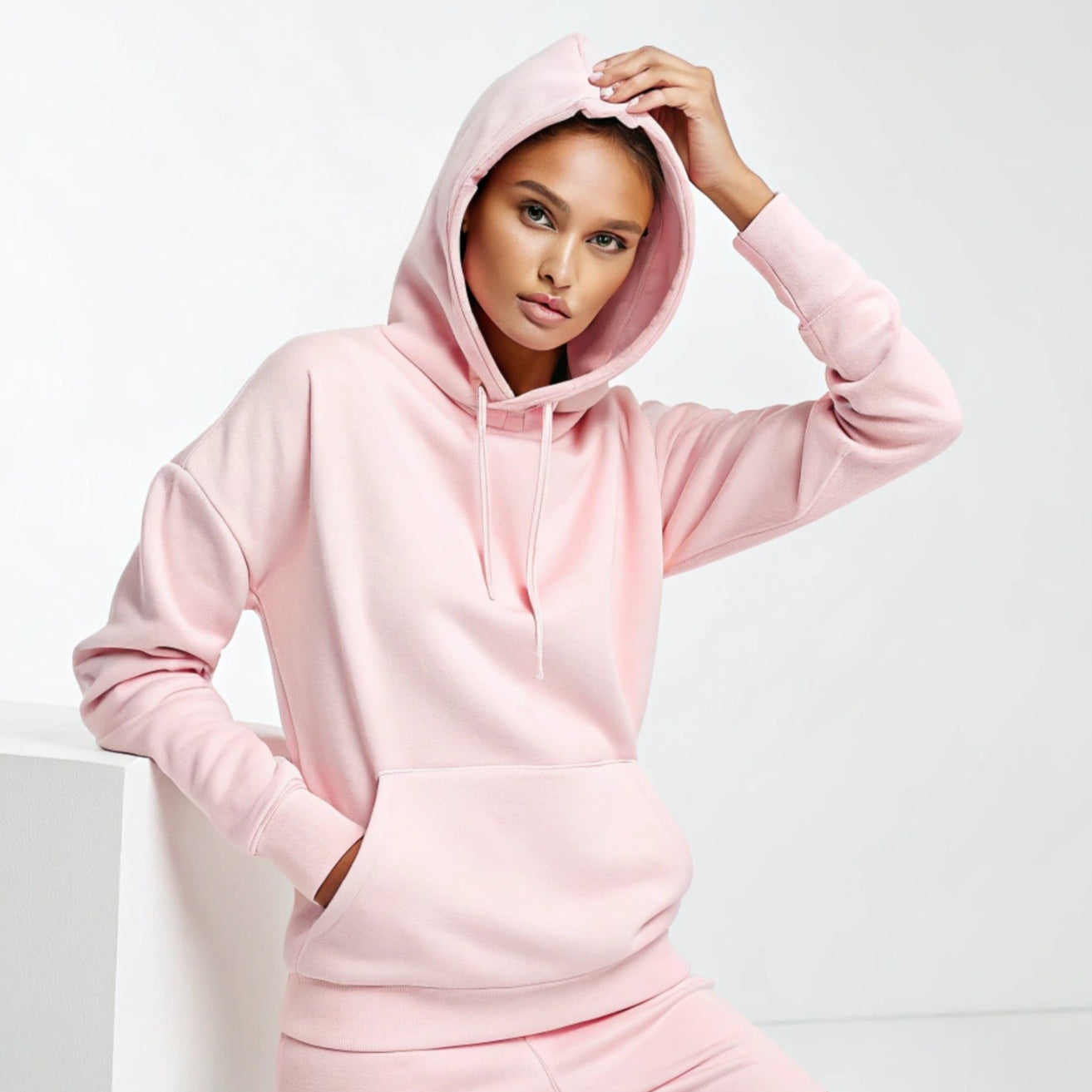 Pink Hoodie