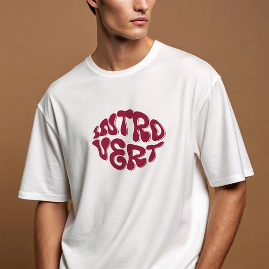 Introvert : Oversized Tee