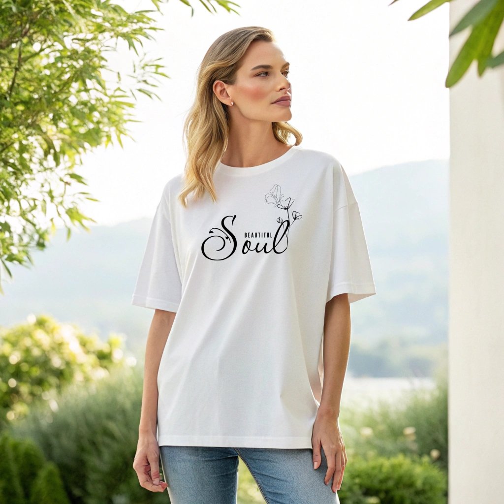 Beautiful Soul :  Oversized Tee